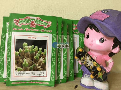 Bao bì gói hạt giống hoa tai thỏ mix - Cửa hàng hạt giống Mỹ Đình
